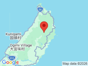 Map of Site Report: Yanbaru Natonal Park, Japan